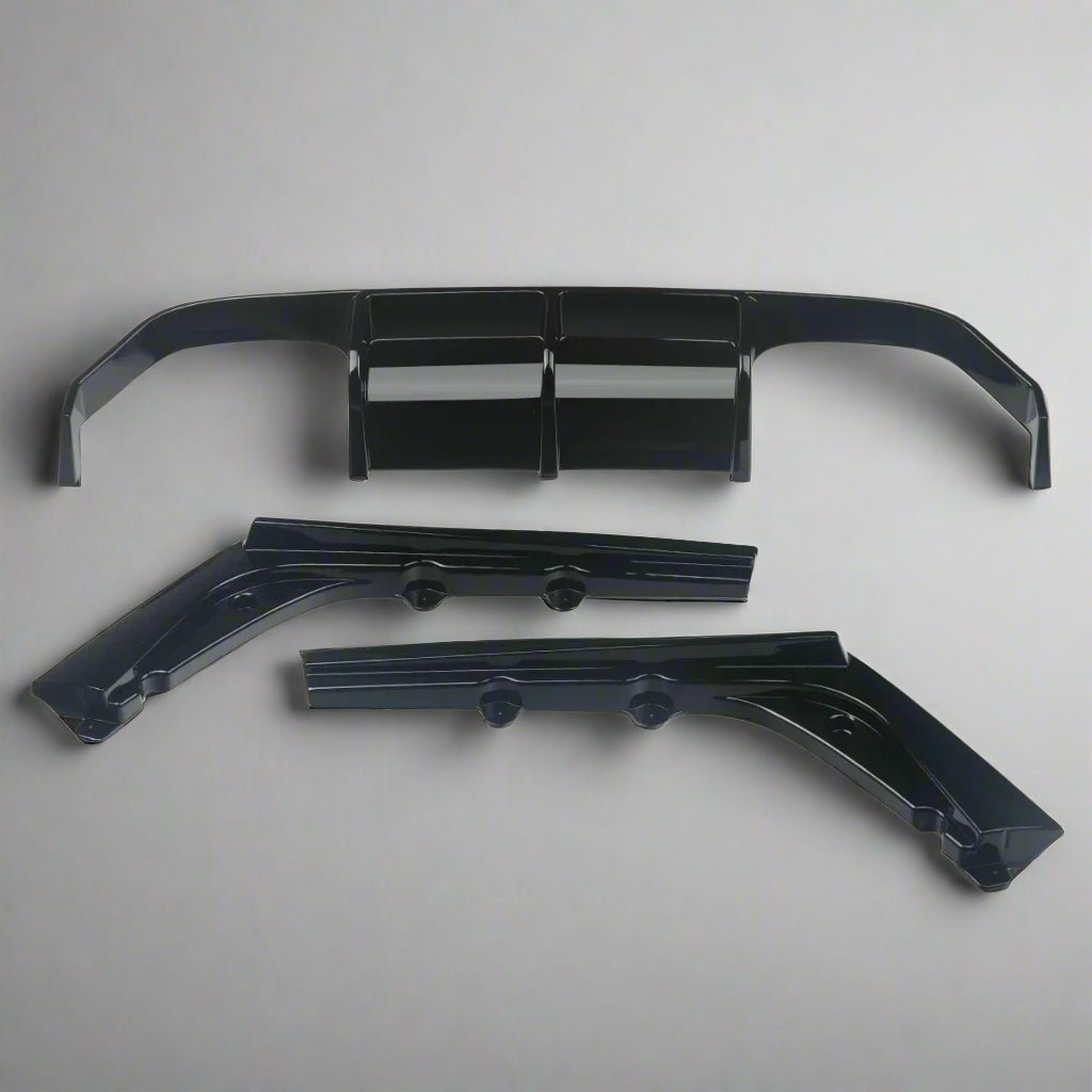 PSM Style Rear Diffuser For BMW F80 M3 F82 M4 | Gloss Black