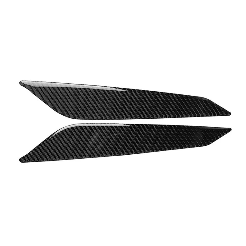 Carbon Fiber Style Gear Shift Side Panel Trim for Audi A4 B9 (2017–2019)