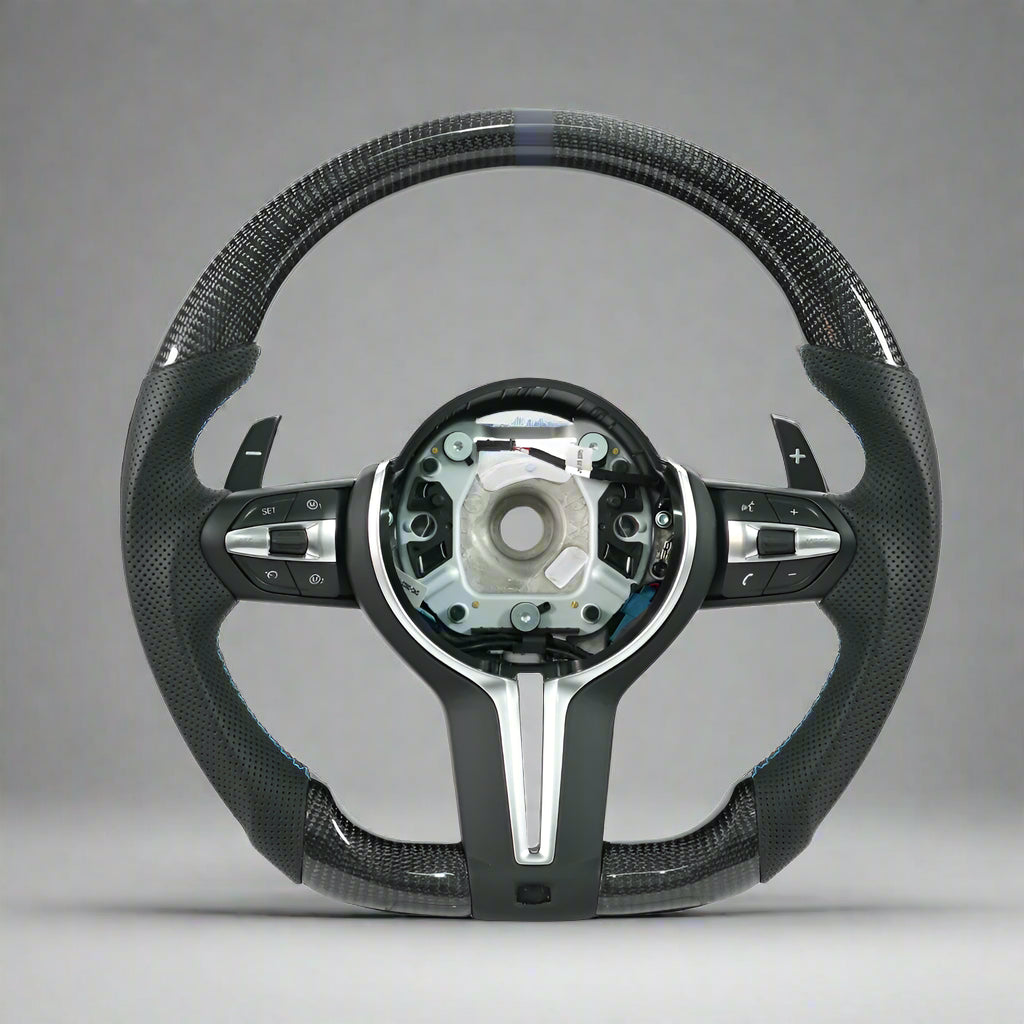 Genuine Carbon Fiber Steering Wheel for BMW F-Chassis | F22 F30 F32 F10 F11 F80 F82