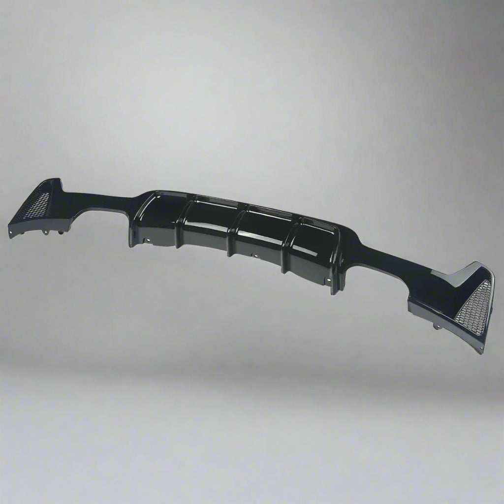 MP Style Rear Bumper Diffuser For BMW 4 Series F32/F33 | Gloss Black