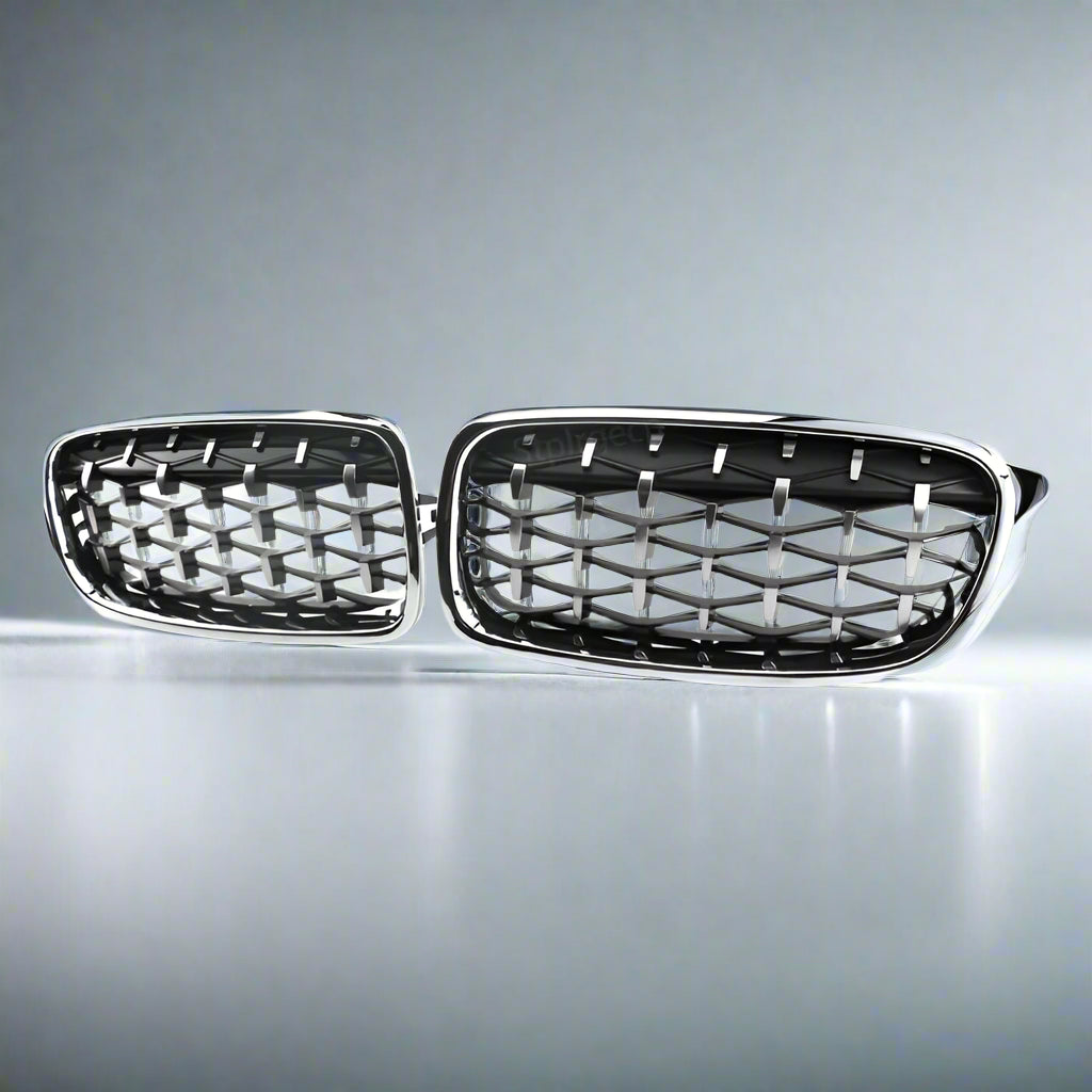 Diamond Front Kidney Grill for BMW 3 Series F30 F31 (2011-19)