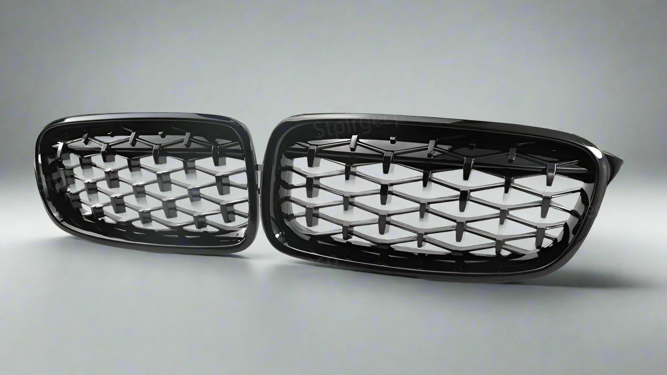 Diamond Front Kidney Grill for BMW 3 Series F30 F31 (2011-19)