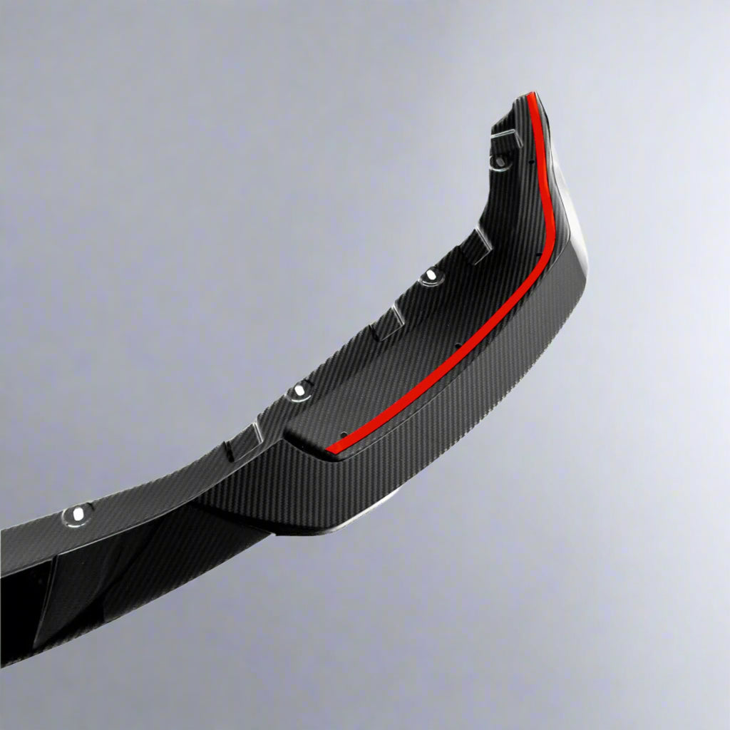 R44 Style Genuine Carbon Fiber Front Lip For BMW G87 M2 2022 2023 2024