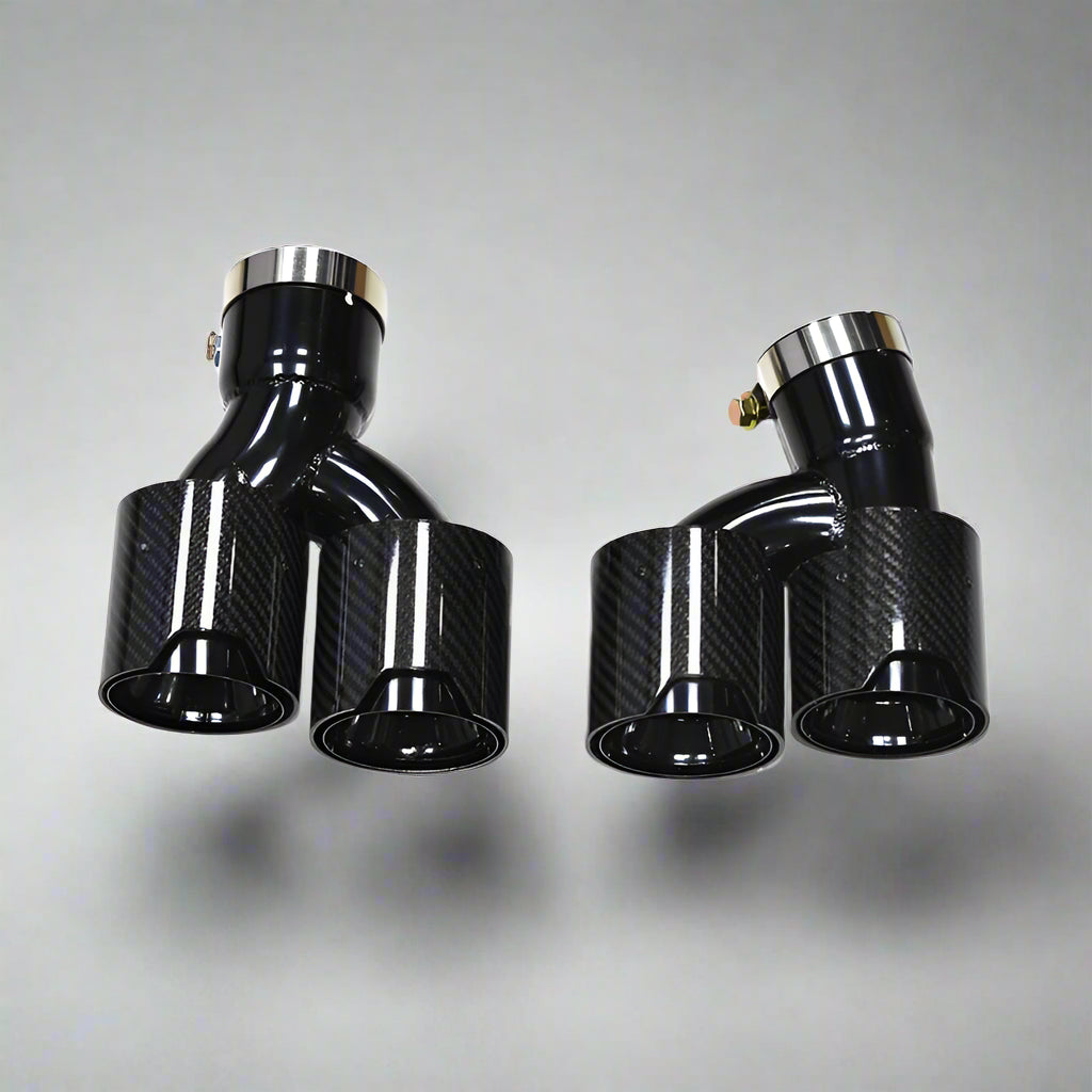 Carbon Fiber Quad Exhaust Tip Conversion For BMW G30/G31 2018+