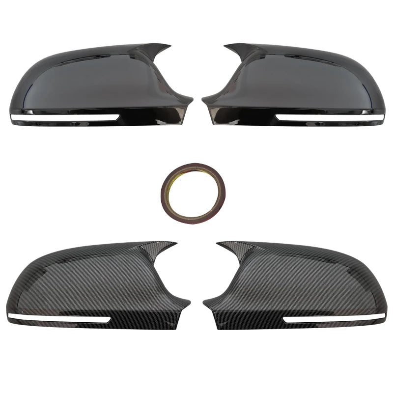 M-Style Carbon Fiber Mirror Covers For Audi A3, A4, S4, A5, S5, A6, A8 B8 8T