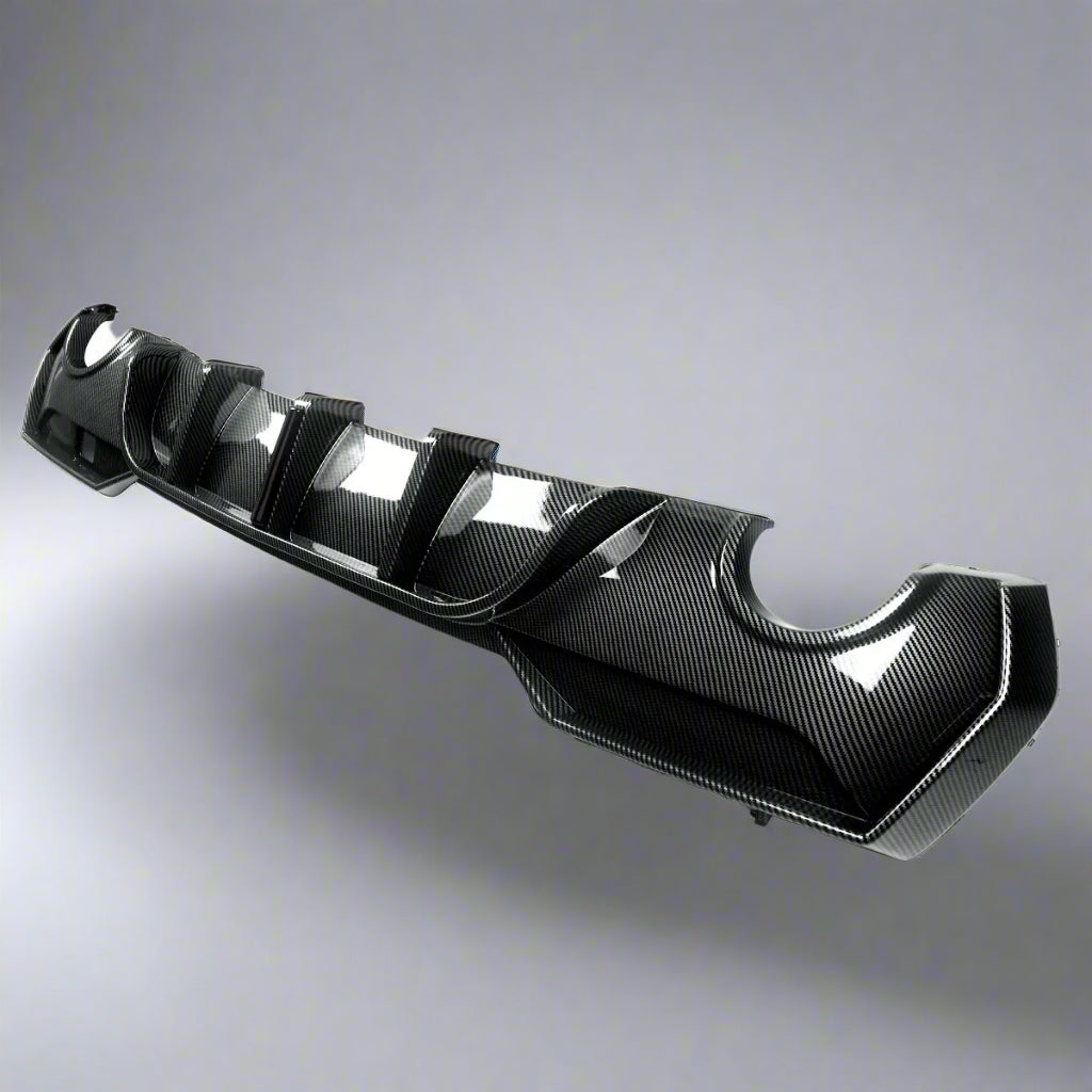 LED (3rd Brake Light) M Performance Style Rear Diffuser For BMW G22/G23 M Sport