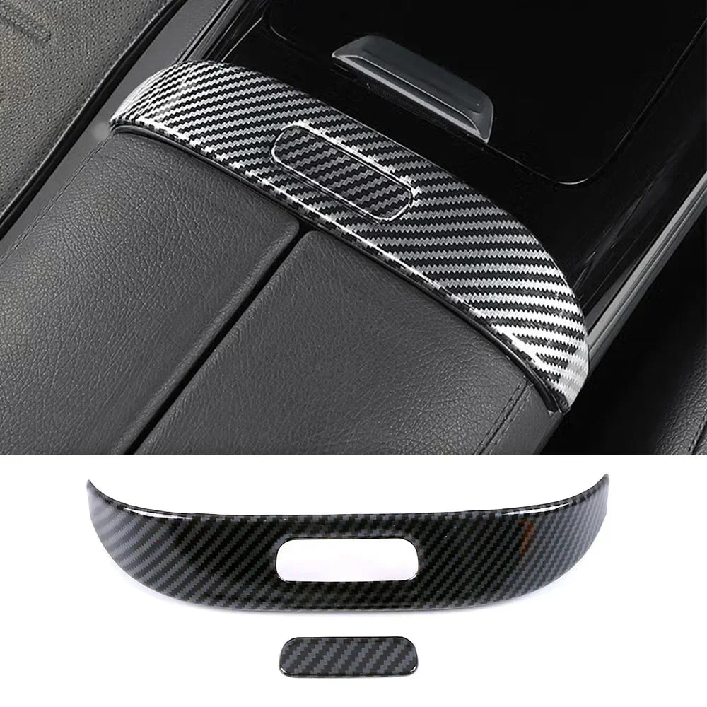 Carbon Fiber Center Console Trim for Mercedes-Benz W206 2022–2024