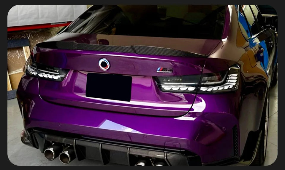 CLEAR LED GTS Tail Light Assembly for BMW G20/G28 (2019–2021) | Dynamic Signal, Animation