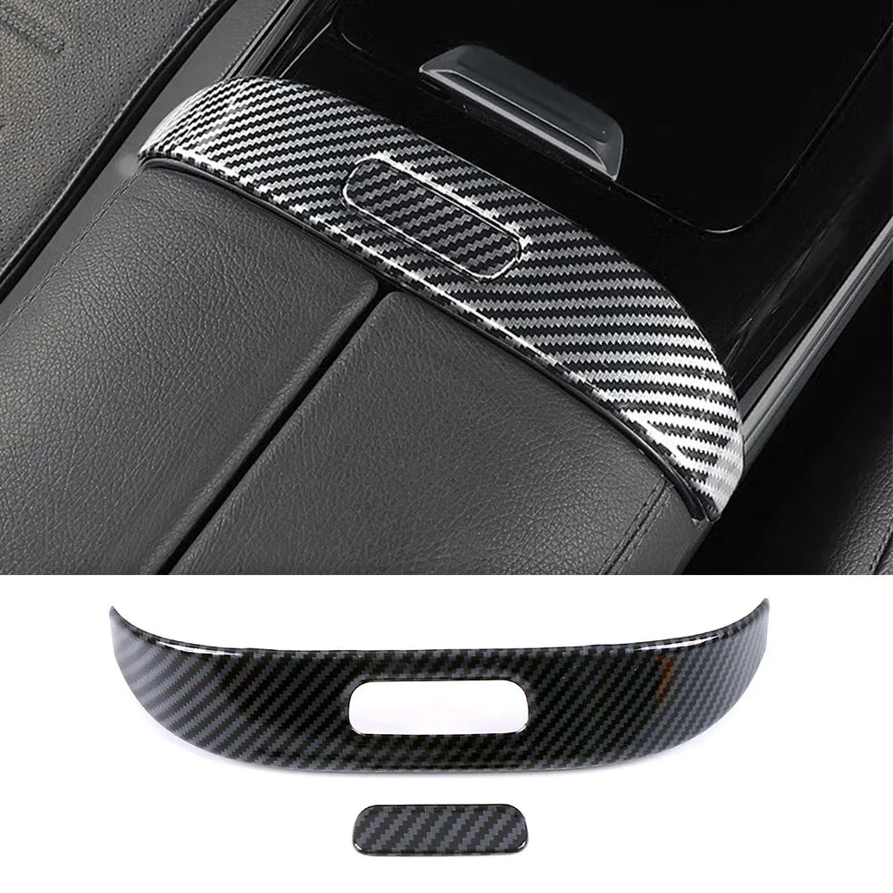 Carbon Fiber Center Console Trim for Mercedes-Benz W206 2022–2024