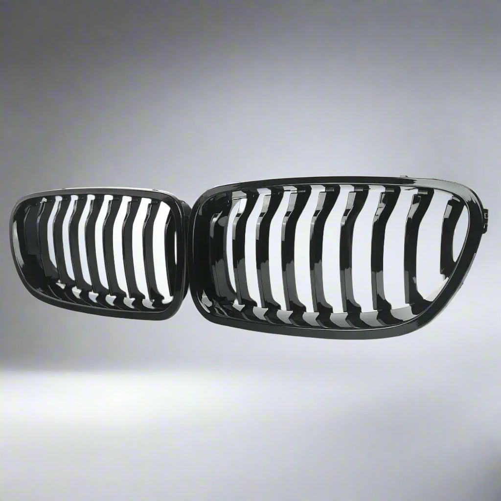 Front Kidney Grill for BMW 5 Series F10/F11 550i 535i (2010-2016) | Gloss Black