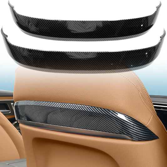 ABS Carbon Fiber Seat Back Panel Trim for Mercedes-Benz E-Class W214/S214 (2024)