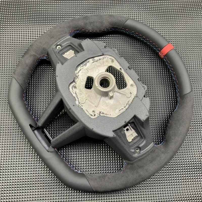 Alcantara & Leather CS Style Steering Wheel for BMW G-Chassis