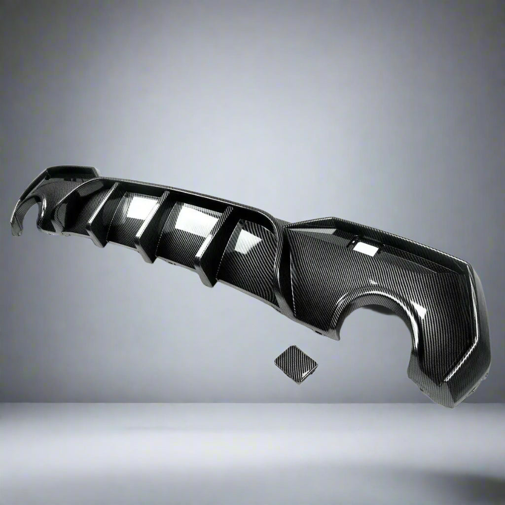 Rear Diffuser Upgrade For BMW G22/G23 4-Series | Carbon Fiber Style