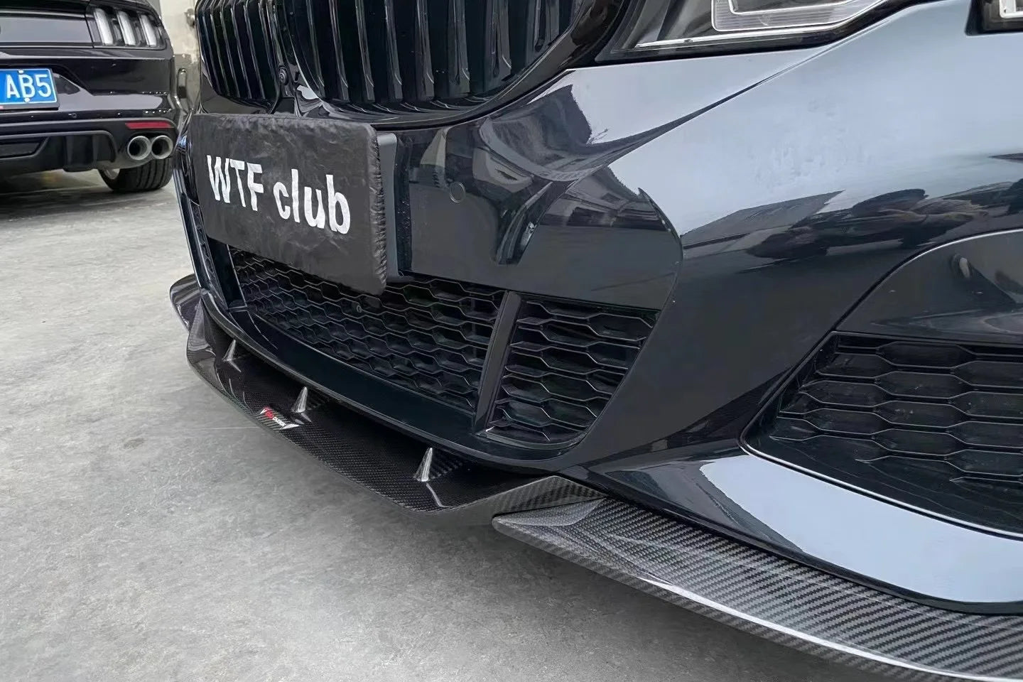 Carbon Fiber Takd Style Front Lip for BMW 3 Series G20/G21