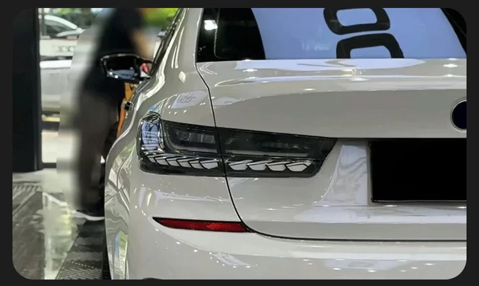 CLEAR LED GTS Tail Light Assembly for BMW G20/G28 (2019–2021) | Dynamic Signal, Animation