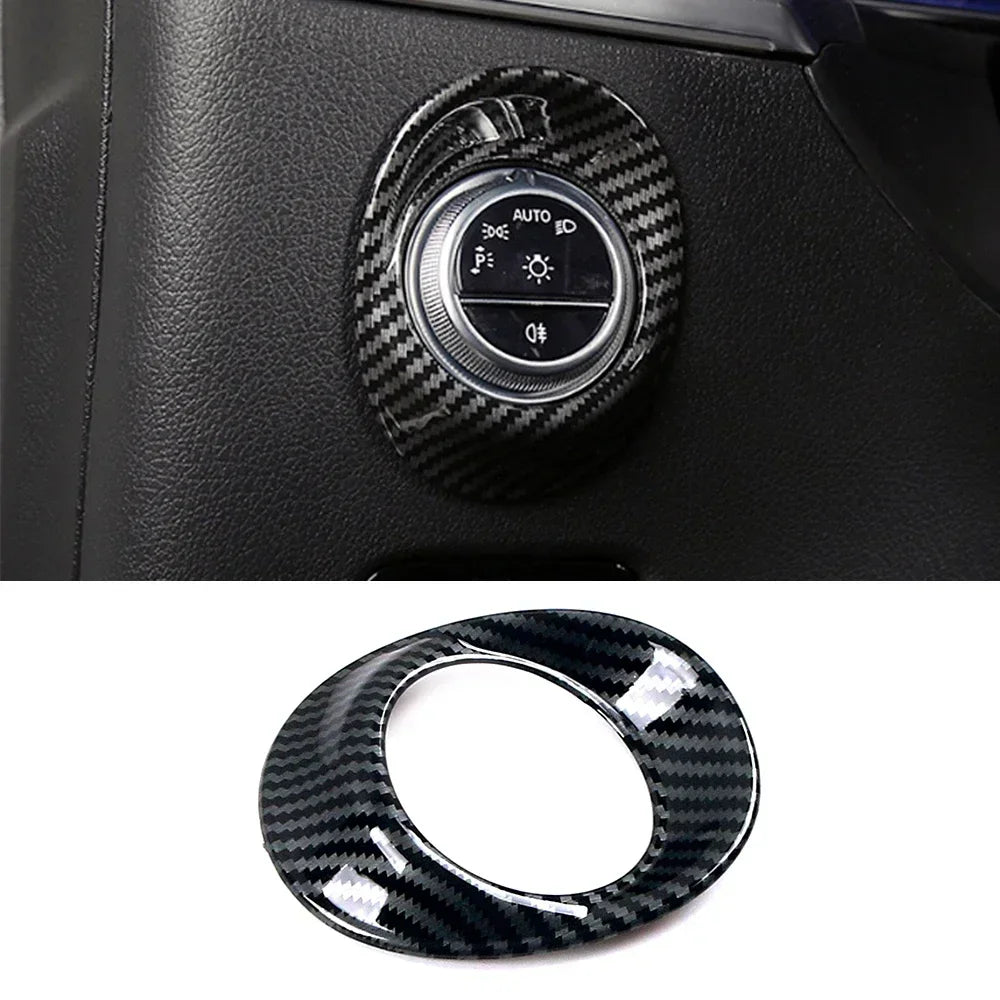 Carbon Fiber Center Console Trim for Mercedes-Benz W206 2022–2024