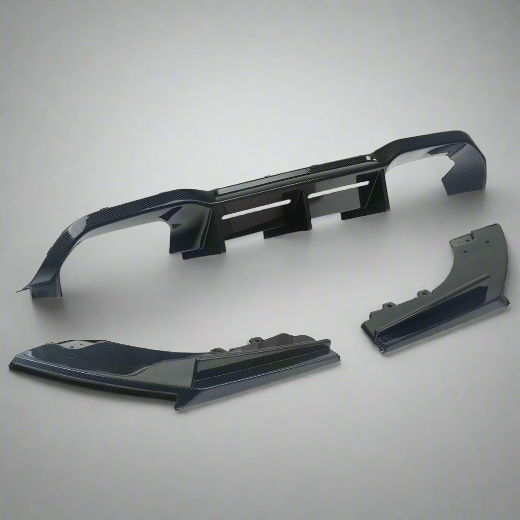Rear Diffuser for BMW F87 M2 2015+ | Carbon Fiber Style