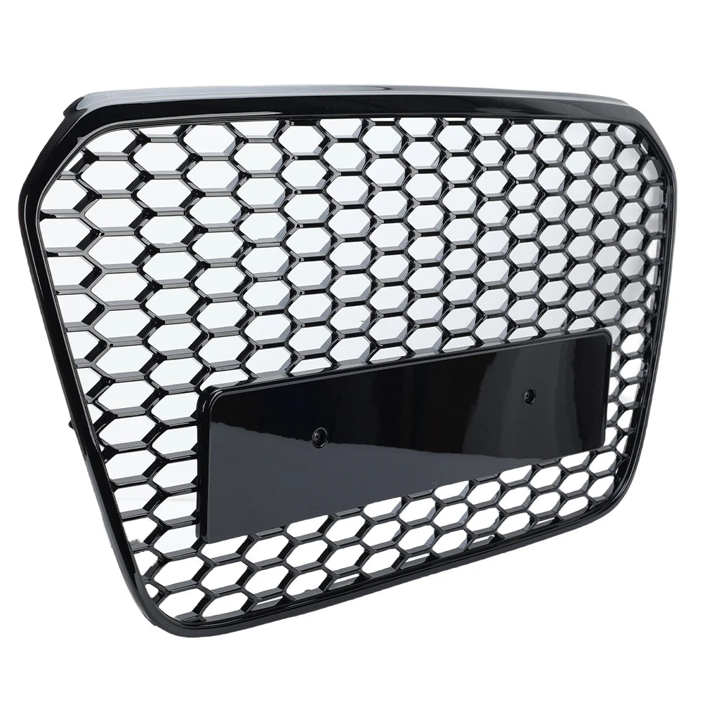 ABS Honeycomb RS Style Front Grille For Audi A4 S4 RS4 A5 RS5 A6 S6 A7 S7 A3 (2008–2022)