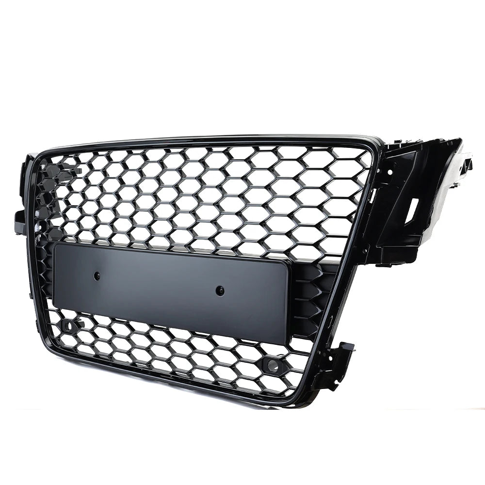 ABS Honeycomb RS Style Front Grille For Audi A4 S4 RS4 A5 RS5 A6 S6 A7 S7 A3 (2008–2022)