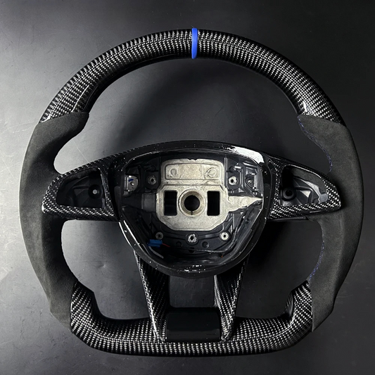 Carbon Fiber Steering Wheel for Mercedes AMG A45, C43, C63, E63, S63 (W205, W213, W222)