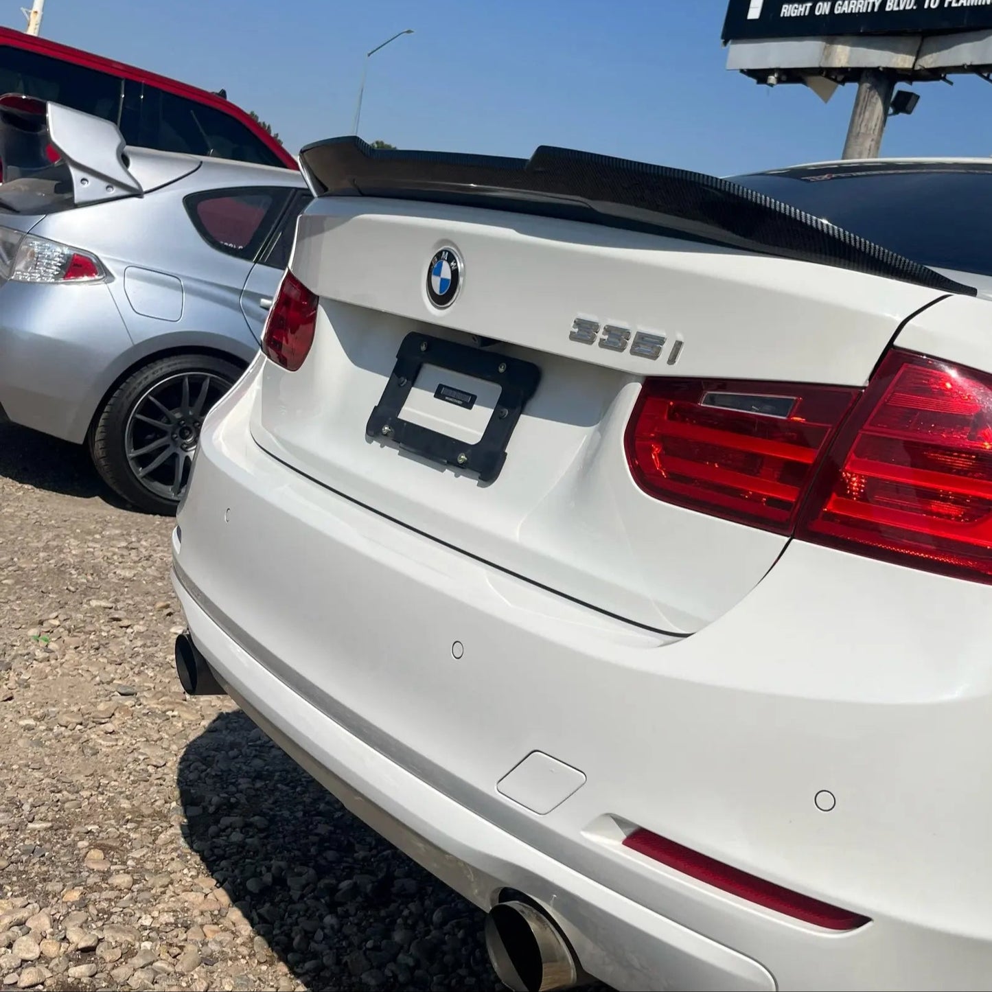 PSM Style Rear Trunk Spoiler For BMW 3 Series F30/F80 | Carbon Look