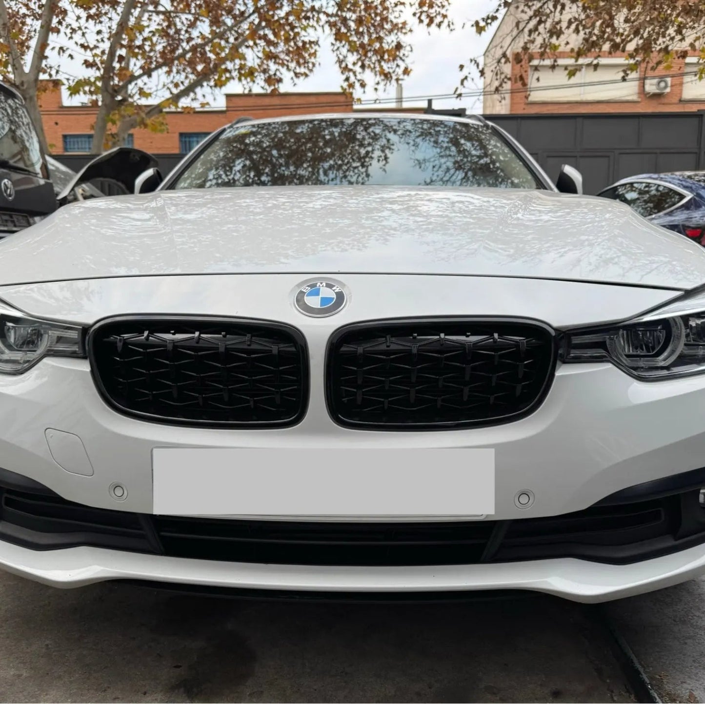 Diamond Front Kidney Grill for BMW 3 Series F30 F31 (2011-19)