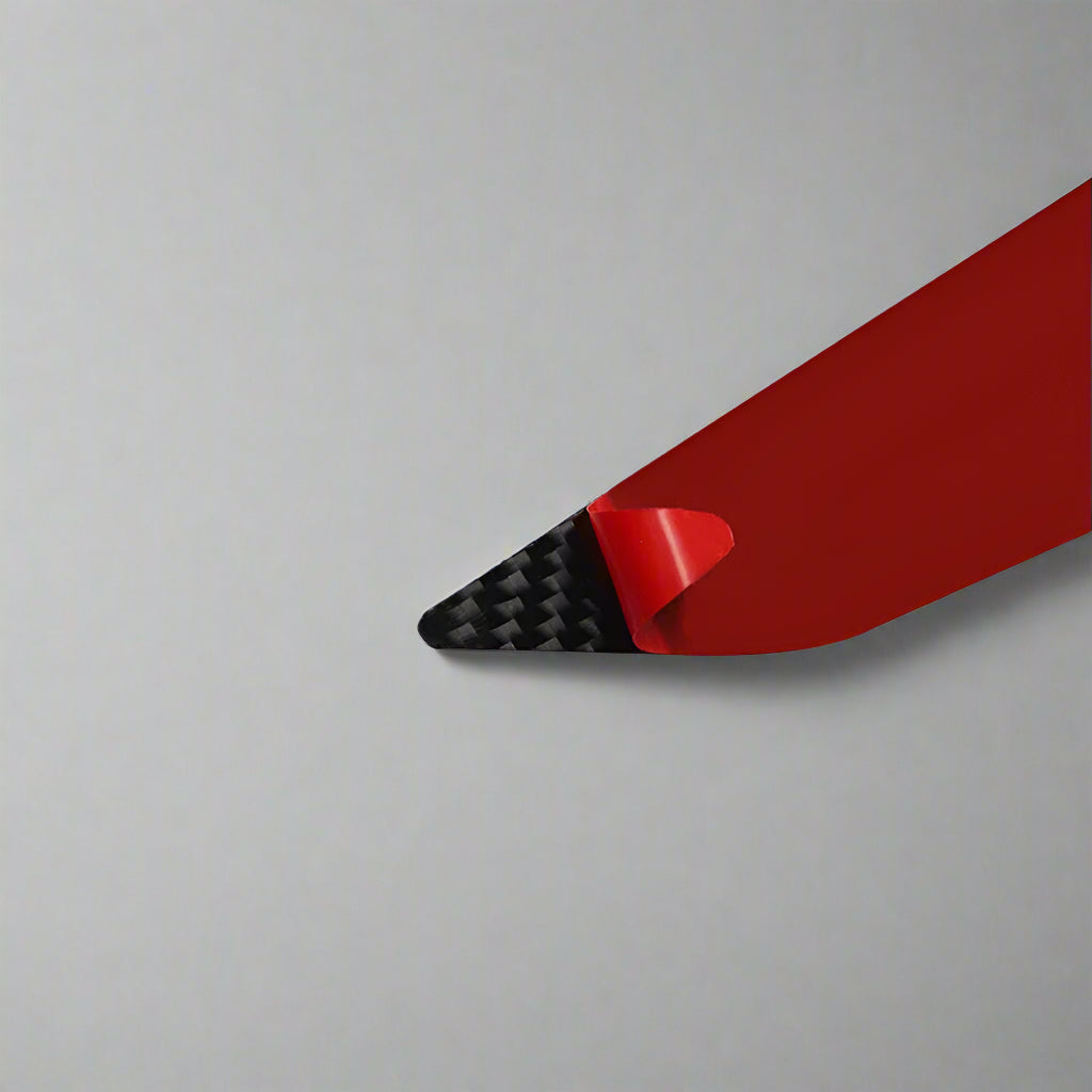 Carbon Fiber Style Gear Shift Side Panel Trim for Audi A4 B9 (2017–2019)