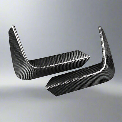 Rear Bumper Trim/Canard For BMW M3 F80 M4 F82 | Black or Carbon