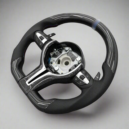 Genuine Carbon Fiber Steering Wheel for BMW F-Chassis | F22 F30 F32 F10 F11 F80 F82