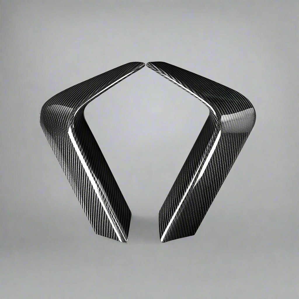 Rear Bumper Trim/Canard For BMW M3 F80 M4 F82 | Black or Carbon