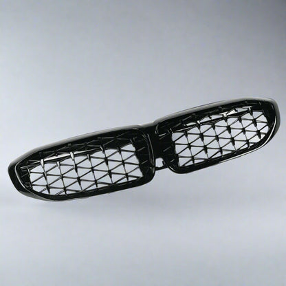 Diamond Kidney Grill for BMW 3 Series G20 & G21 | Gloss Black