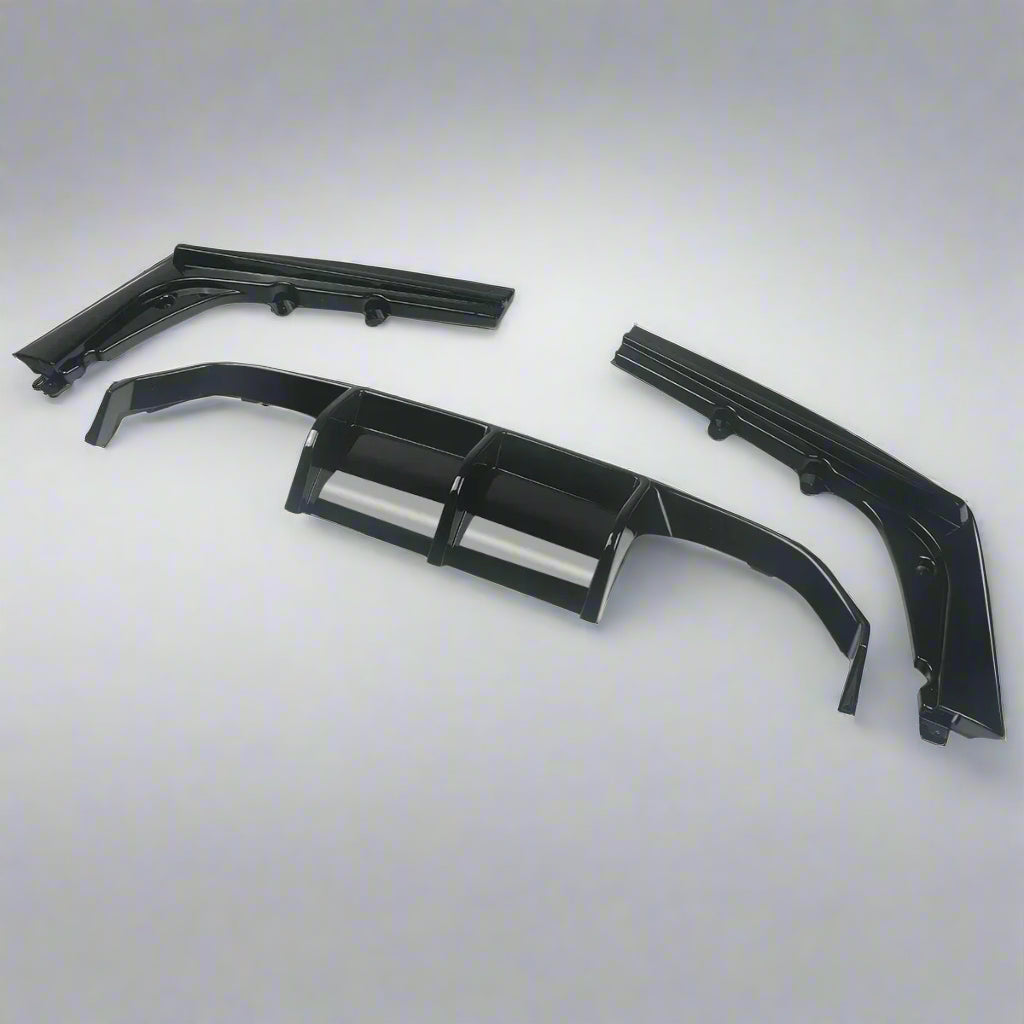 PSM Style Rear Diffuser For BMW F80 M3 F82 M4 | Gloss Black