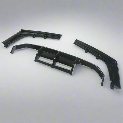 PSM Style Rear Diffuser For BMW F80 M3 F82 M4 | Gloss Black