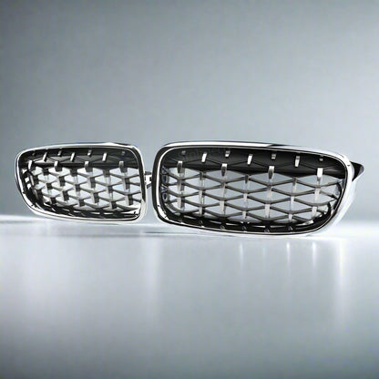 Diamond Front Kidney Grill for BMW 3 Series F30 F31 (2011-19)