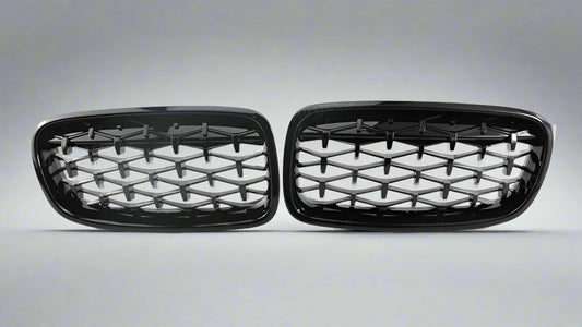 Diamond Front Kidney Grill for BMW 3 Series F30 F31 (2011-19)