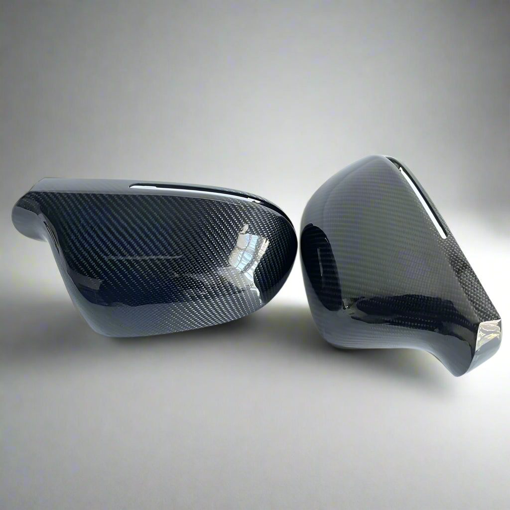 Genuine Carbon Fiber Mirror Covers for Audi A3/S3/Sportback 8P, A4/S4/Allroad B8, A5/S5 B8 Coupe, A6/S6 C6 (2008–2015)