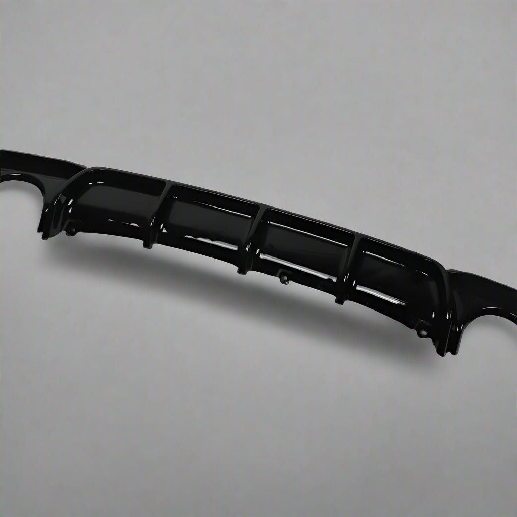 Dual Exhaust Exit Diffuser for 2012-2018 BMW F30 F31 M SPORT | Gloss Black