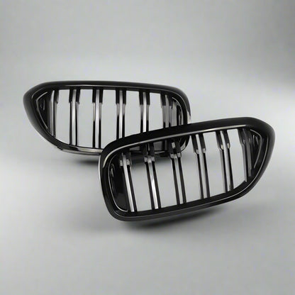 Double Slat Front Kidney Grill For BMW 5 Series G30 G31 (2017-2019)