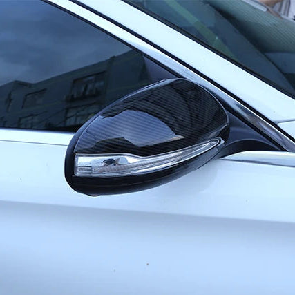 Carbon Fiber Mirror Cap Covers for Mercedes W205, W213, X253, W222 (2014–2018)