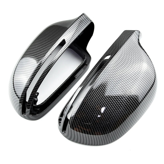 Carbon Fiber Side Mirror Cover Upgrade For Audi B8 A4, A6 C6, A5, Q3, A3 8P