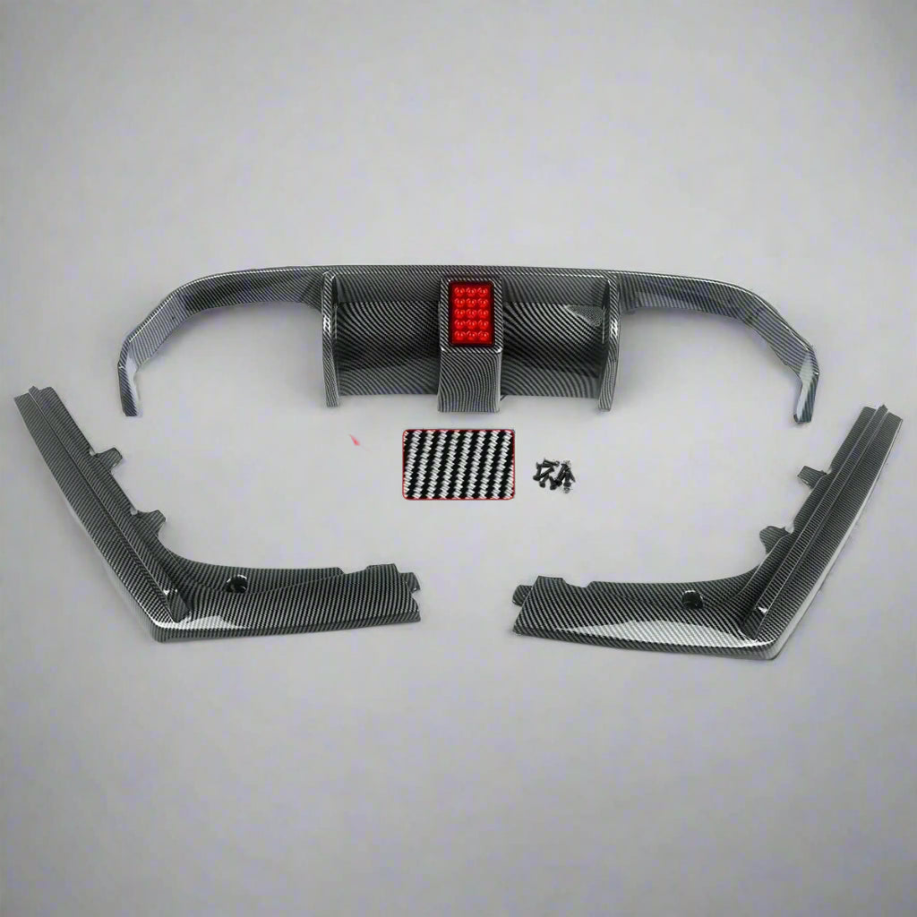 F1 Style Rain Light Diffuser for BMW F80 F82 (M3 & M4) | Carbon Fiber