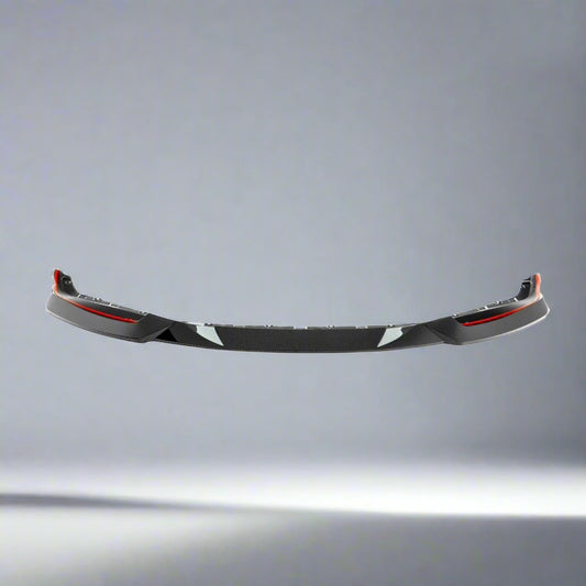R44 Style Genuine Carbon Fiber Front Lip For BMW G87 M2 2022 2023 2024