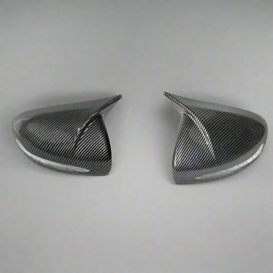 Carbon Fiber M-Style Side View Mirror Covers for Mercedes W205, W213, W222, W253, X253 (2015–2024)
