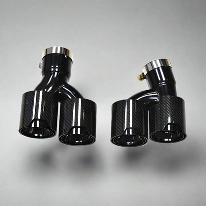 Carbon Fiber Quad Exhaust Tip Conversion For BMW G30/G31 2018+
