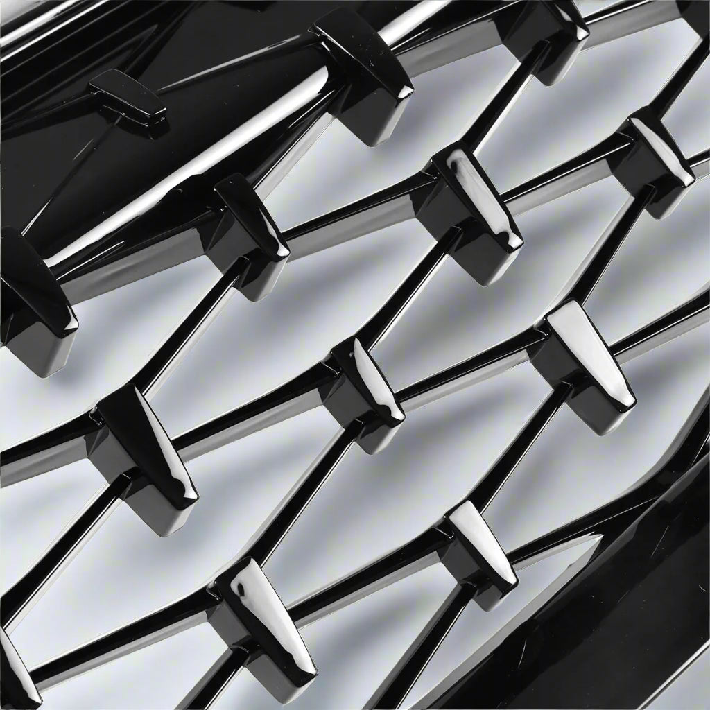 Diamond Kidney Grill for BMW 3 Series G20 & G21 | Gloss Black