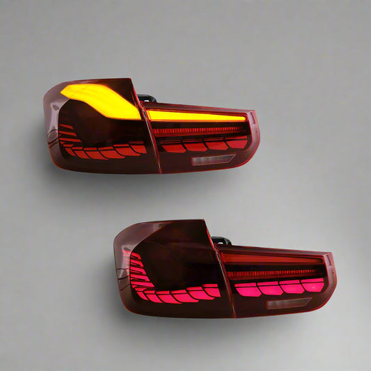 GTS Style Sequential LED Tail Light Assembly for For BMW 3 series F35 F30 (2013-2018)