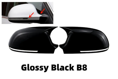 M-Style Mirror Covers For Audi A3 8P A4 A5 B8 B8.5 Q3 A6 C6 4F S6