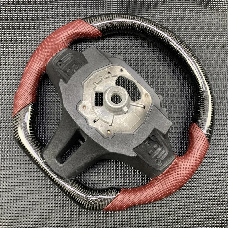 M Sport Carbon Fiber Leather Steering Wheel for BMW G-Chassis