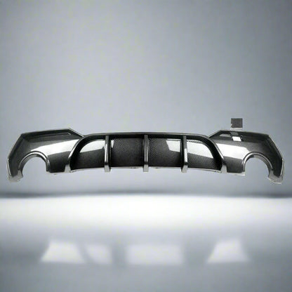 Rear Diffuser Upgrade For BMW G22/G23 4-Series | Carbon Fiber Style