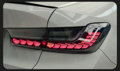 CLEAR LED GTS Tail Light Assembly for BMW G20/G28 (2019–2021) | Dynamic Signal, Animation